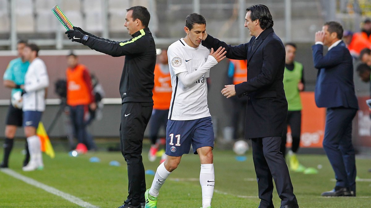 PSG Angel Di Maria envoie un message fort à Unai Emery Le10sport