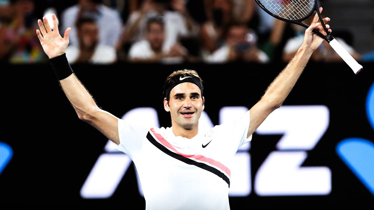 Tennis Open dAustralie Lentraîneur de Roger Federer senflamme