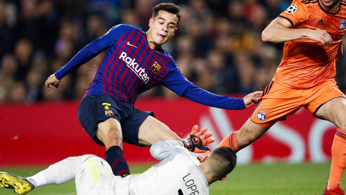 Mercato Barcelone Une Limite Fix E Par Le Bar A Pour Coutinho