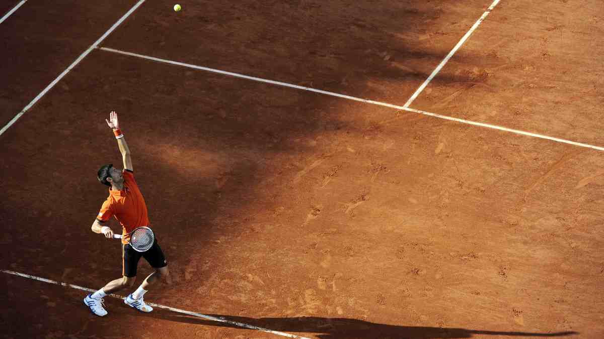 Tennis Le Service La Grande Arme De Novak Djokovic Le10sport