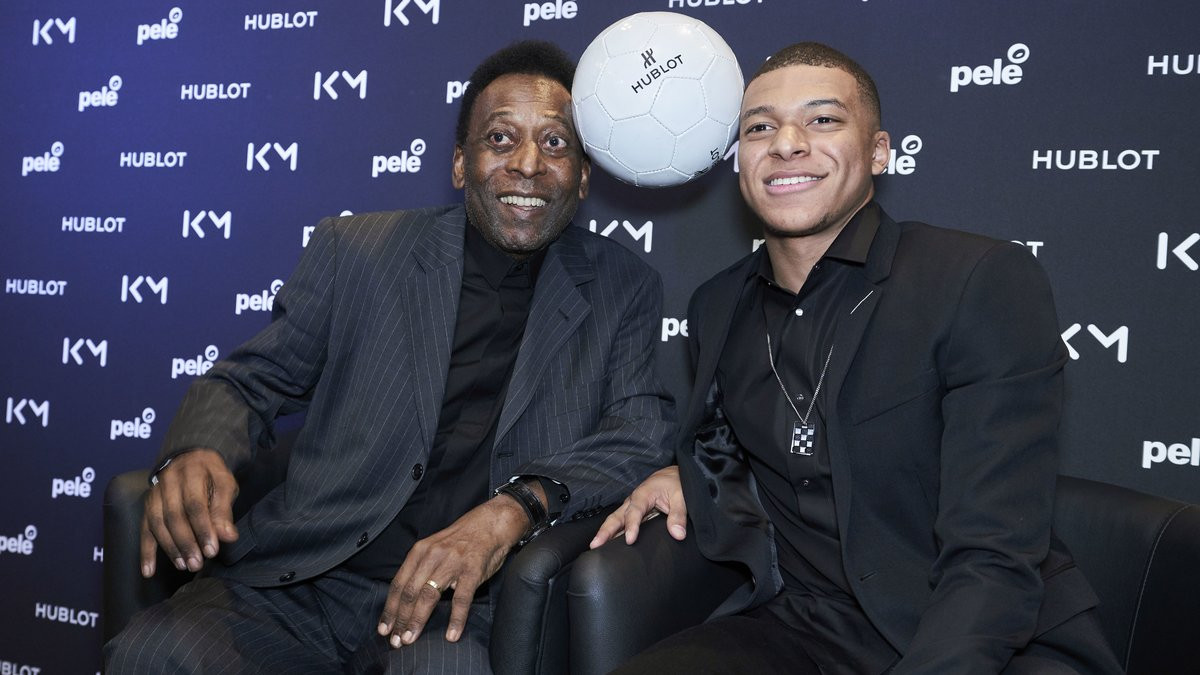 Pièce En Argent Commémorative – Pelé Vainqueur Coupe Du Monde – Autographes Messi, Mbappé, Football Euro 2024