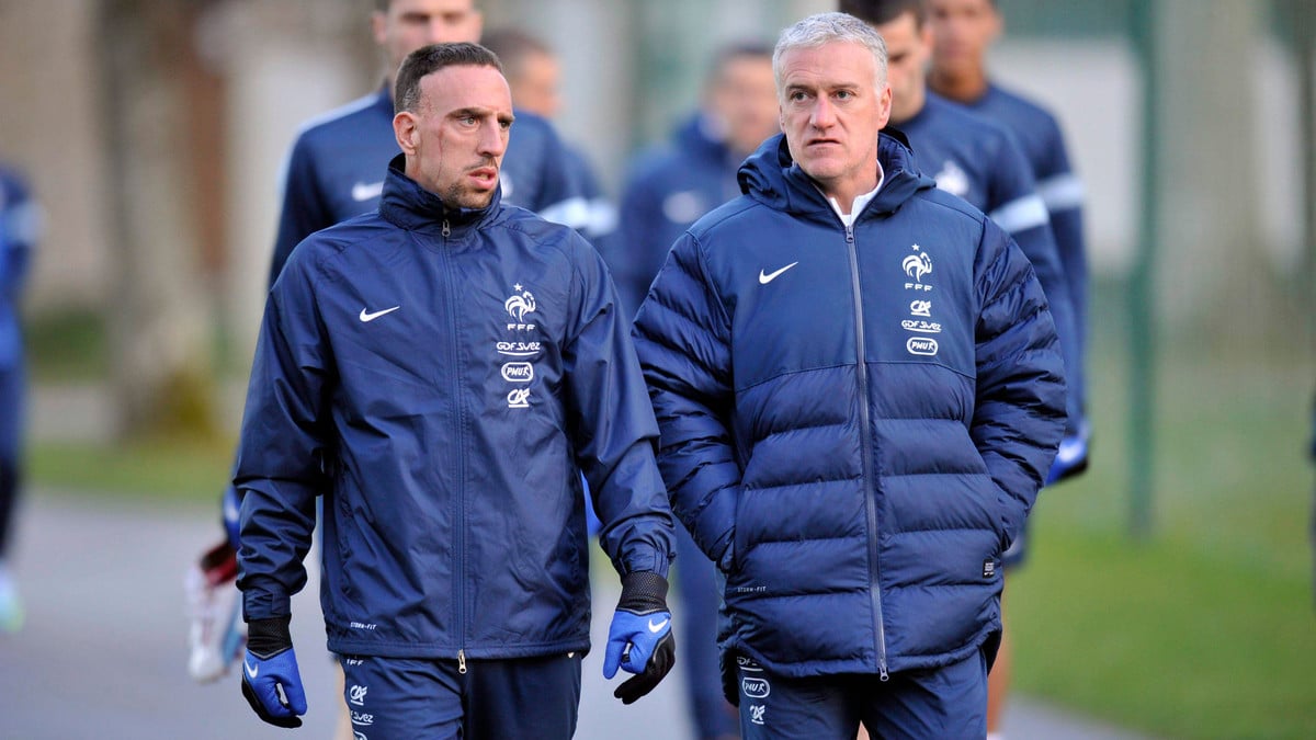 OM : Ribéry avec Deschamps, la folle anecdote qui l’a fait «transpirer»