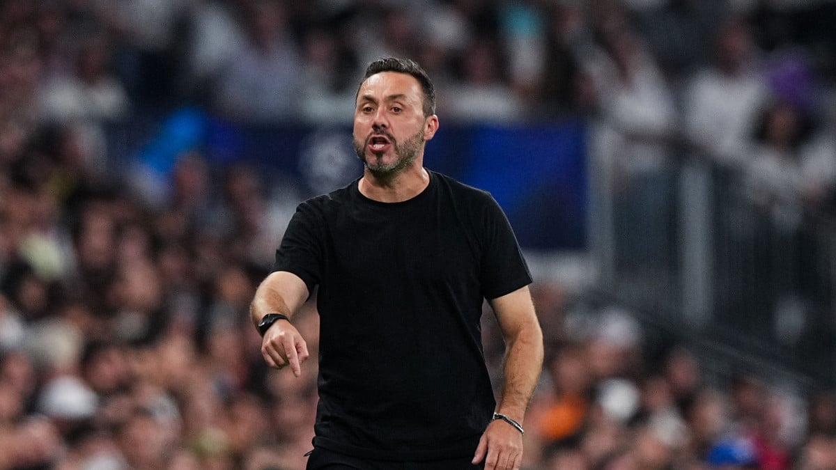 Transfert à l’OM : «Je n’aime pas», De Zerbi lâche une réponse cash en direct !