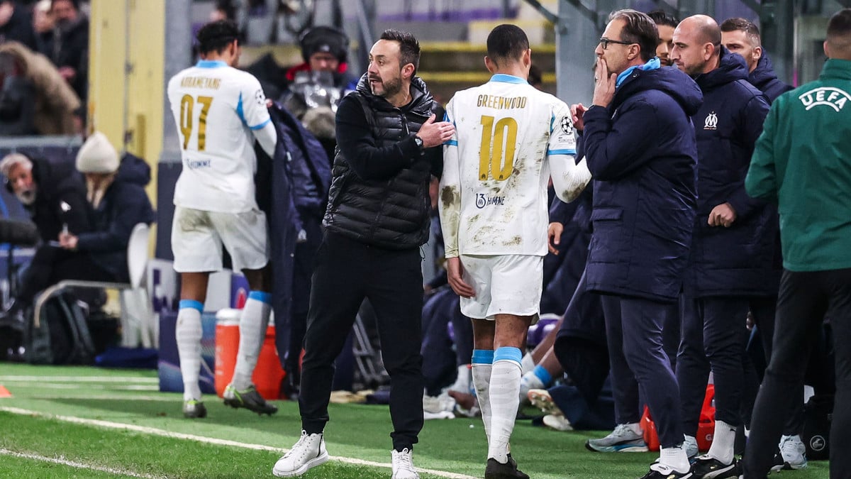 Mercato - OM : Des retrouvailles avec Roberto De Zerbi pour Mason Greenwood ?