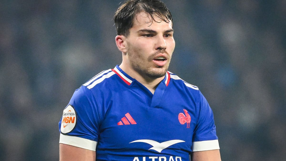 Antoine Dupont en action