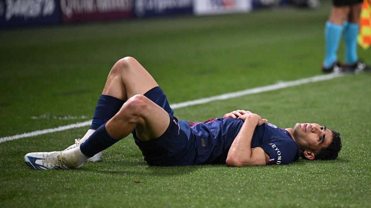 Hakimi lâche une première information sur sa blessure, la confidence d’un joueur du PSG
