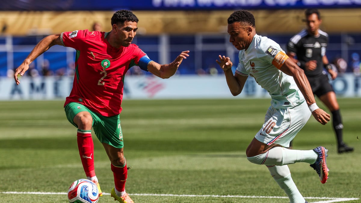 Loin du Real Madrid et du PSG, les inséparables Kylian Mbappé et Achraf Hakimi changent d'équipe le temps d'une journée !