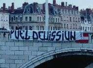 Puel saffiche dans tout Lyon