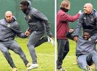 De Jong et Toure se moquent de Ben Arfa