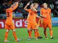 Van der Vaart et Sneijder sembrouillent