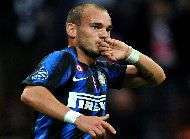 Sneijder favori pour le Ballon dor