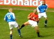 Le derby mancunien c’est tres violent