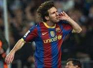 Real Barca Messi letoffe du heros