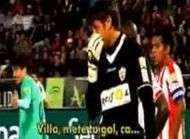 Villa mets le ton but