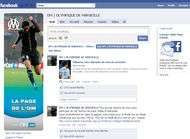 L’OM devant le PSG sur Facebook