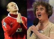 Rooney ecoute Susan Boyle