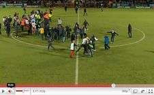 Un joueur agresse après lexploit