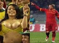 Mexes craque pour le naturel des Bresiliennes