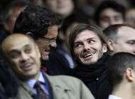 Beckham joue les Saint Bernard