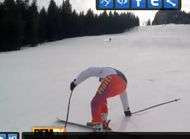 Rasta Piquet fait du ski