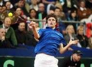 Resultats Coupe Davis Simon a pris leau