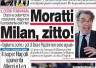 Moratti demande au Milan de la fermer