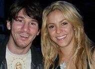 Messi tient la chandelle avec Shakira et Pique