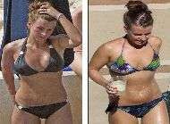 La femme de Wayne Rooney lattend dans le lit