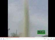 Une tornade en plein match