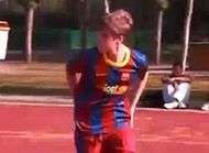 Justin Bieber nargue le Real avec un maillot du Barca
