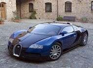 Roberto Carlos avec une Bugatti qui va a 434 kmh