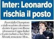 À l’Inter Leonardo n’a plus d’amis