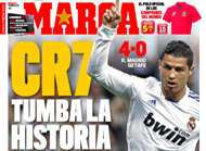 Ronaldo dans la legende du Real Madrid