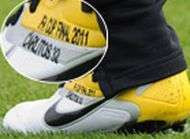 Tevez a trouve ses chaussures fetiches