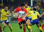 Resultat Top 14 Clermont passe Biarritz