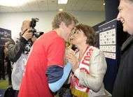 Mickael Landreau tente sa chance avec Martine Aubry