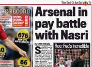 Wenger Nasri nira pas a Manchester