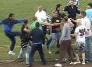 Quand un match entre gamins part en baston