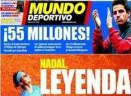 Nadal est une legende