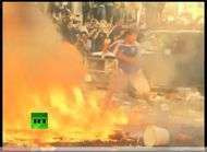 Emeutes a Vancouver après la defaite contre Boston