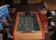 Landreau et Mandanda acteurs en bois