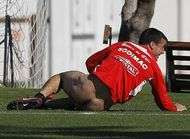 Le pote dAlexis Sanchez a poil a lentrainement