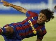 Un joueur du Barca depouille par une prostituee