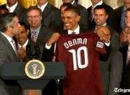 Obama se compare a Lionel Messi