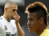Benzema talonne par Neymar