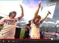 OL Aulas et Gourcuff fetent le depart de Puel