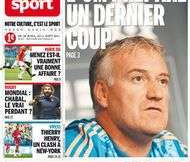 Deschamps a la Une du