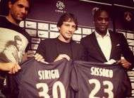Sissoko et Sirigu au PSG les premieres photos