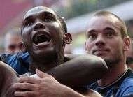 Etoo Sneijder la mechante embrouille