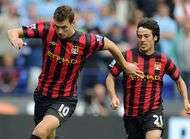 Resultat Premier League City et Nasri samusent